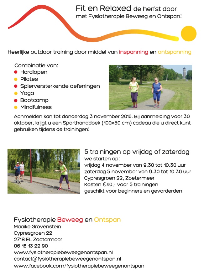 Groepstraining Zoetermeer Groepstraining Zoetermeer