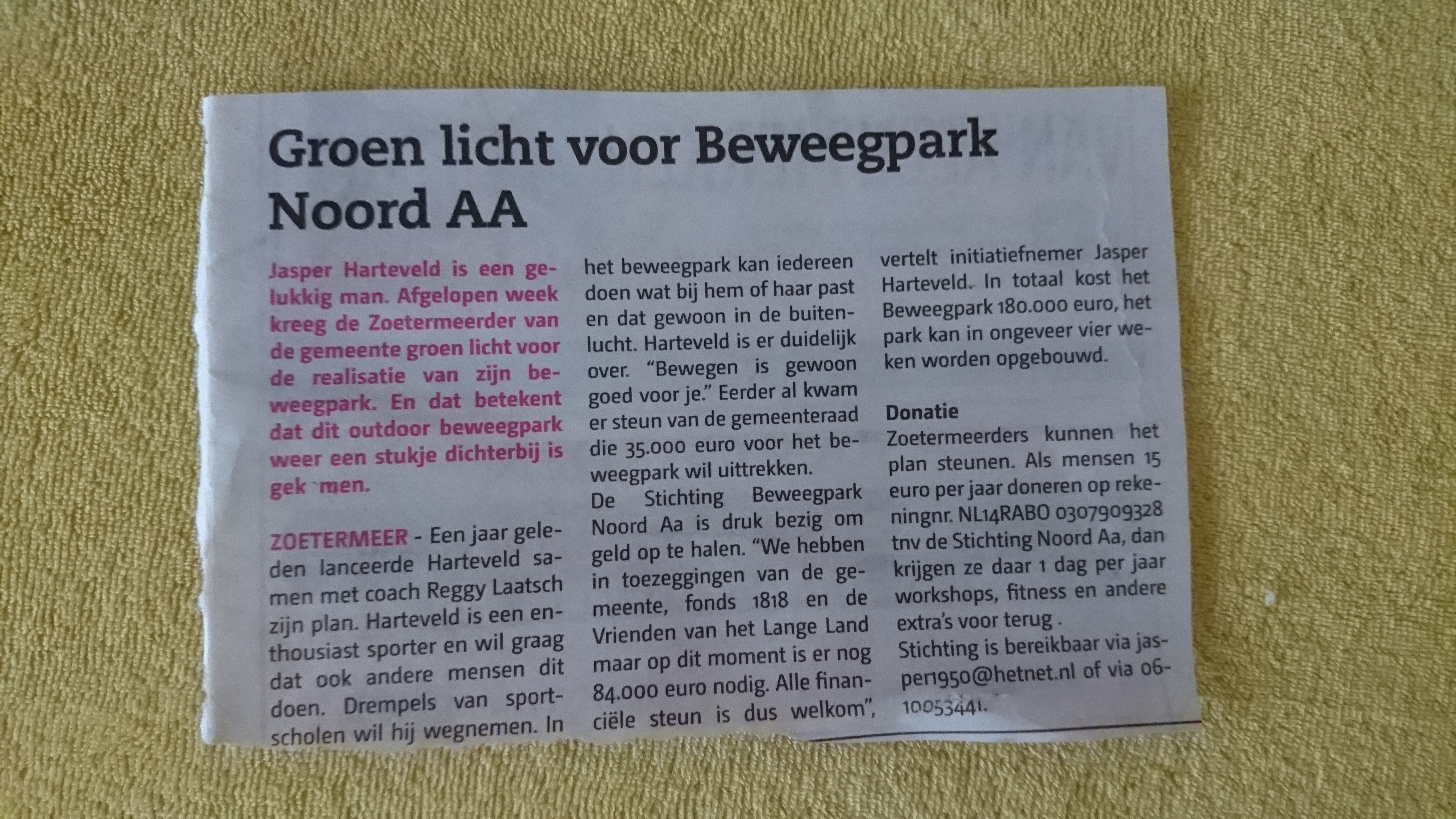 Beweegpark Noord AA Beweegpark Noord AA