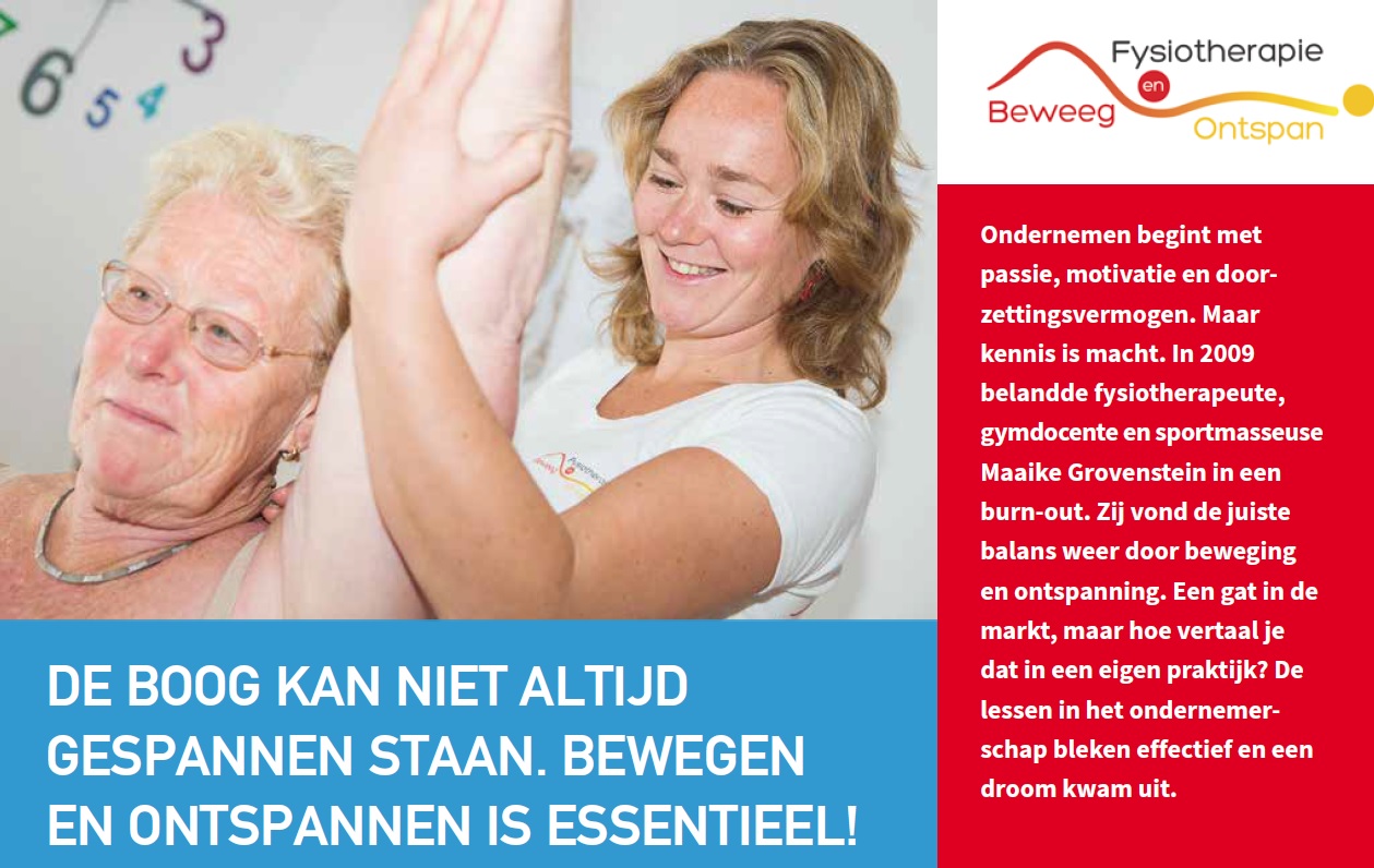 Starterskrant Fysiotherapie Zoetermeer startersavond