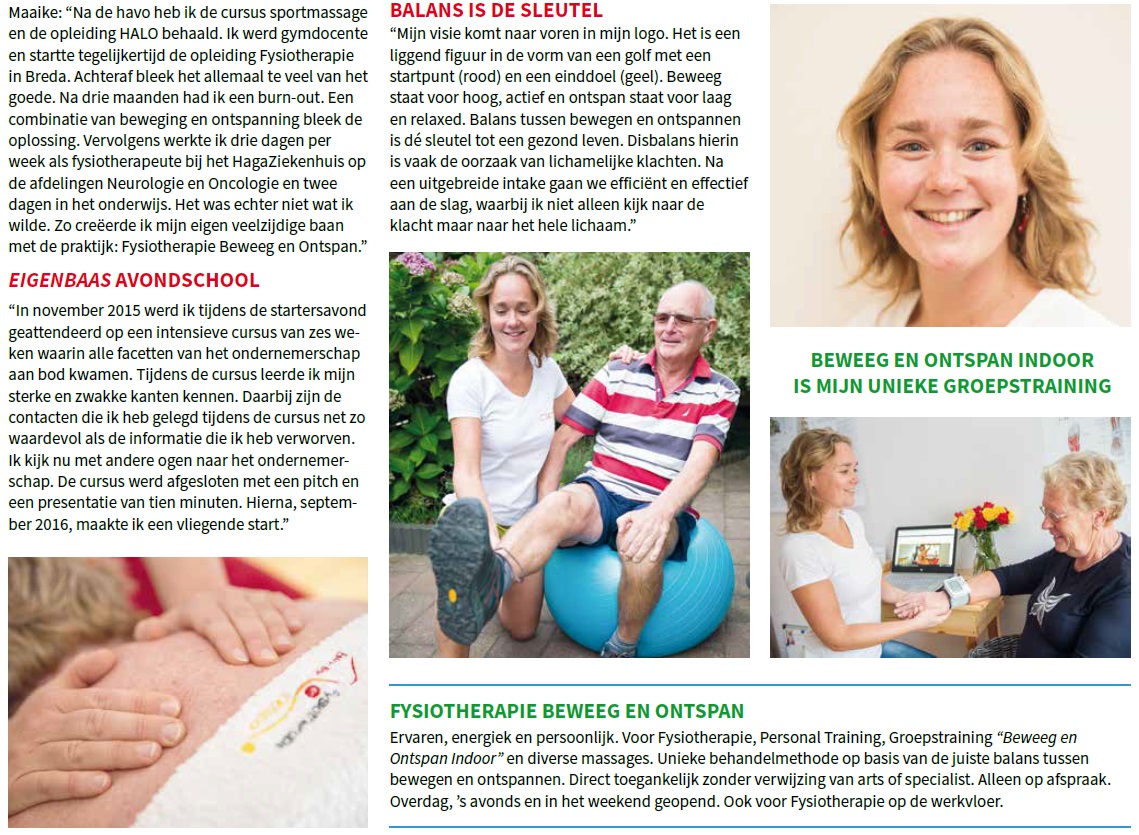 Starterskrant deel 2 Zoetermeer Fysiotherapie starterskrant