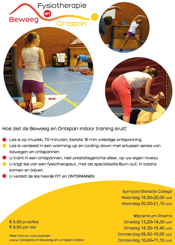 Flyer januari achterzijde Flyer Fysiotherapie Zoetermeer