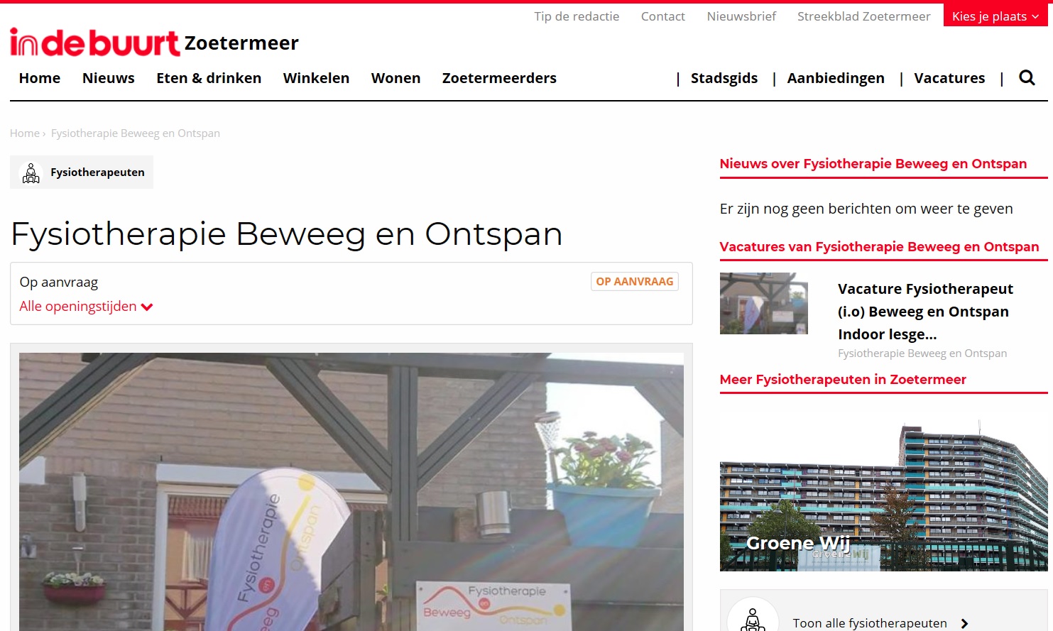 In de buurt Zoetermeer In de buurt Zoetermeer